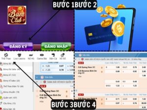Hinh anh huong dan chi tiet bon buoc cuoc bong da trong nha cung BUMCLUB