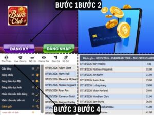 Hinh anh huong dan chi tiet bon buoc cuoc danh golf cung BUMCLUB