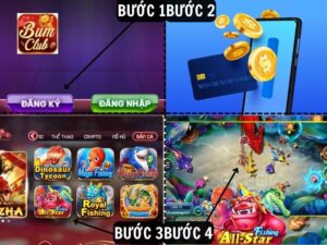 Huong dan cac buoc don gian de choi Ban Ca Ngoi Sao tren BUMCLUB